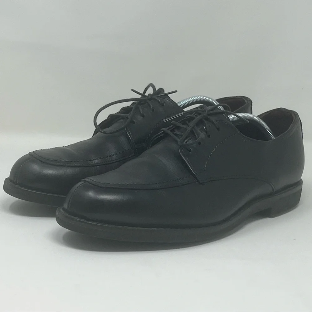 Allen Edmonds Road Warrior Ultralight Black Leather Lace Up Derby Shoes Sz 8.5‎